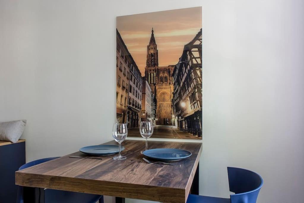 Le 52 Zix - Joli Studio Au Coeur De La Petite France Strasbourg Luaran gambar