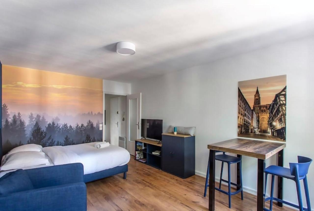 Le 52 Zix - Joli Studio Au Coeur De La Petite France Strasbourg Luaran gambar